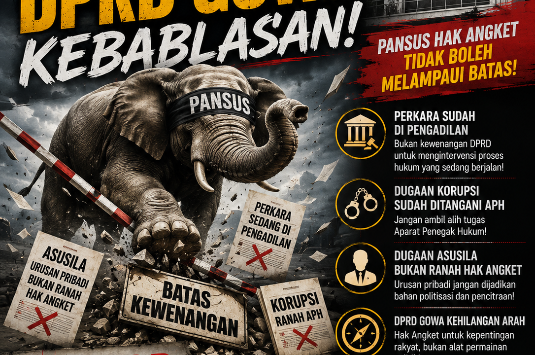 Pansus Hak Angket DPRD Gowa Kebablasan